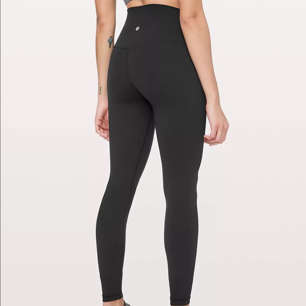 Lululemon Align Leggings High Rise 28" Black Size 4